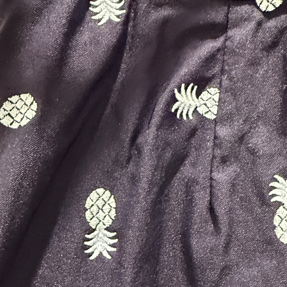 Margaret M Dark Blue Pineapple Skirt - Picture 3 of 3